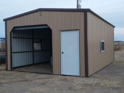 16×24 Garage, 2 Side Windows