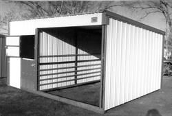 12x15x7x8 Overall With 6 Tack Room