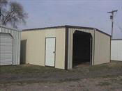 24×24 With One Overhead Door And Walkin Door